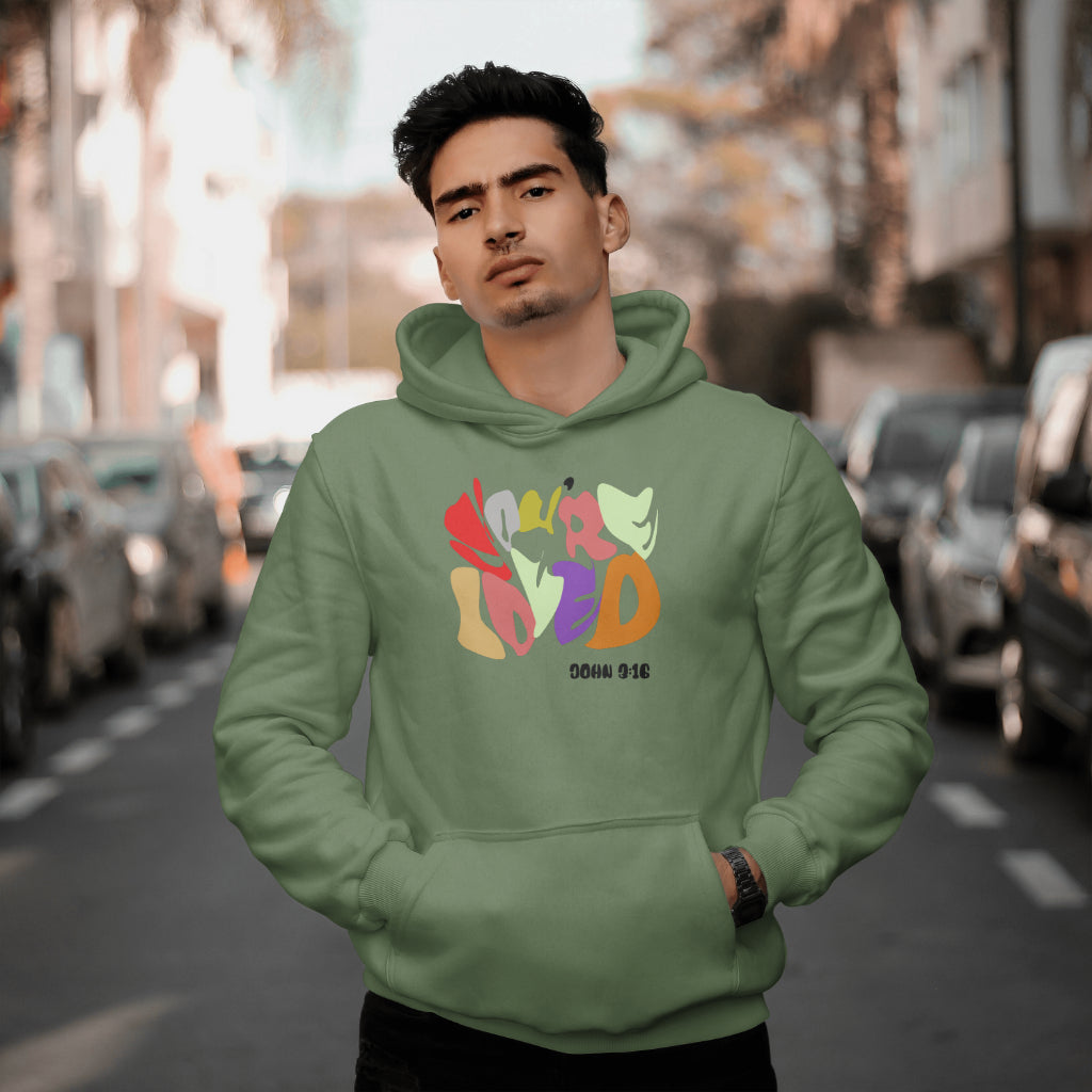 Premium Hoodie - You're Loved (John 3:16)