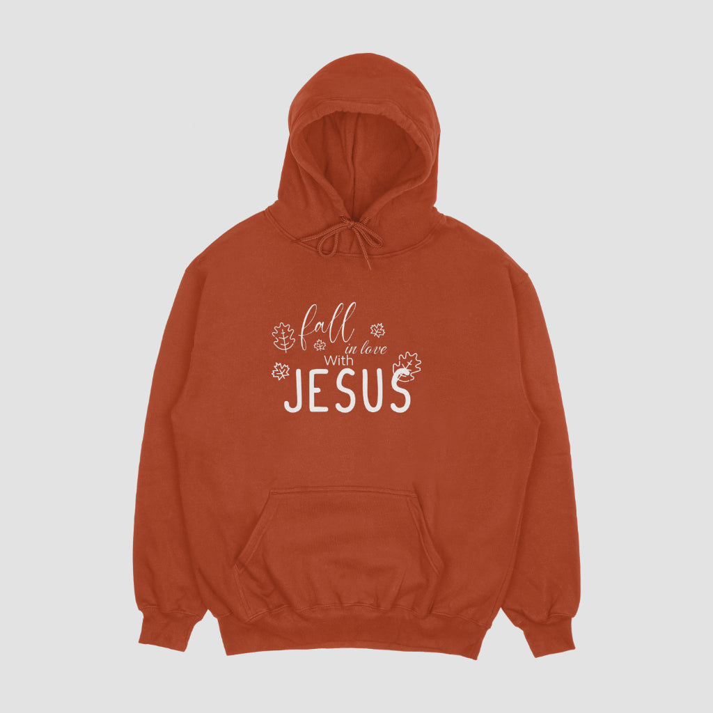 Limited Fall Edition: Hoodie - Fall in Love with Jesus "Pumpkin Pie"