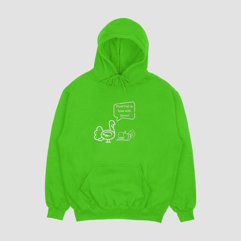 Limited Fall Edition: Hoodie - Fall in Love with Jesus "Granny Apple Pie"