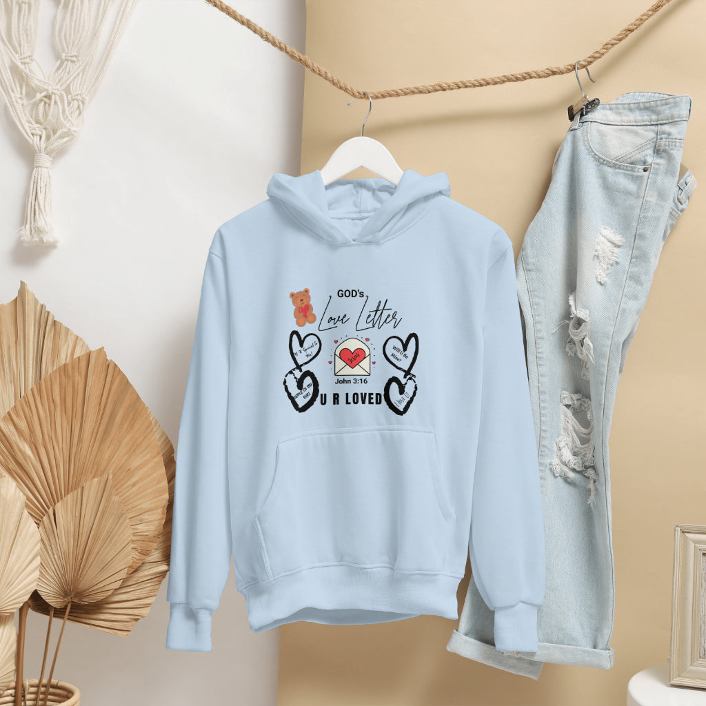 Premium Urban Hoodie (God's Love Letter) Valentine's Day