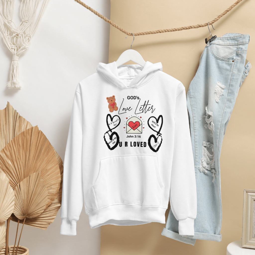 Premium Urban Hoodie (God's Love Letter) Valentine's Day