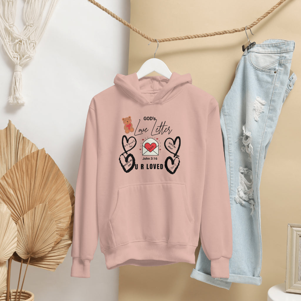 Premium Urban Hoodie (God's Love Letter) Valentine's Day