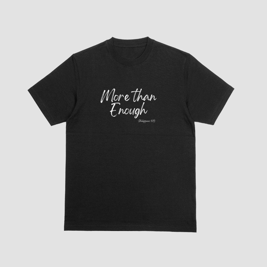 Unisex Black More than Enough